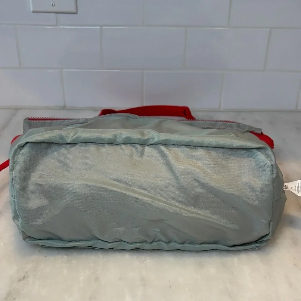 Kipling Bag Purse Handbag  Nicolas medium size red nylon Pocketbook